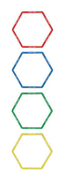 Hexa-Hoops 6er Set